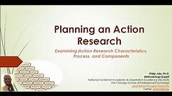 Planning an Action Research by Philip Adu, PhD