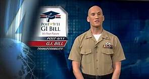 G.I. Bill Official Discusses Post 9/11 Transferability