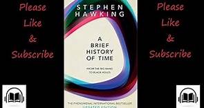 A Brief History Of Time by Stephen Hawking full audiobook