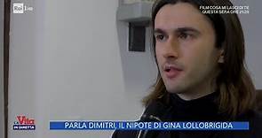 Parla Dimitri, il nipote di Gina Lollobrigida - La Vita in diretta - 18/01/2023