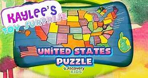 Discovery Kids United States Puzzle - Learn the States & their Capitals