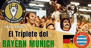 El BAYERN MUNICH de Beckenbauer Tricampeón de Europa 🇩🇪 | Historia de la Champions
