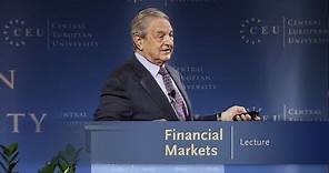 George Soros Lecture Series: Financial Markets