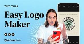 Make Your Own LOGO in Minutes (for free!) | GoDaddy Studio Logo Maker