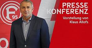 F95-Pressekonferenz | Vorstellung von Klaus Allofs