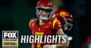 USC's Miller Moss throws SIX touchdowns in win vs. Louisville in Holiday Bowl | CFB on FOX
