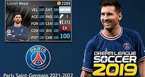 ¡Plantilla del Paris Saint-Germain al 100%! Actualizada a la temporada 2021/2022 para DLS 2019