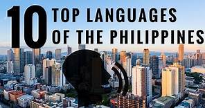 Top 10 Languages Spoken in Philippines