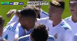 Daniel Gomez Alcon Goal HD - Real Madrid U19 1-0 APOEL U19 - 13.09.2017 HD