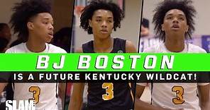 BJ Boston is the future of Big Blue Nation! Kentucky commit 😈