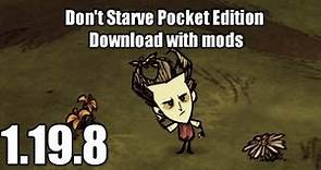 Don't Starve Pocket Edition 1.19.8 with mods|Download