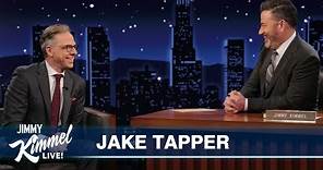 Jake Tapper on Taylor Swift Election Conspiracies & Interviewing People Caught Up in Iconic Scandals