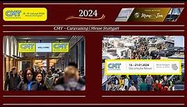 CMT 2024 Stuttgart , die Urlaubs und Caravan Messe , unsere Anreise und Messerundgang