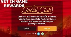 HOW TO LOG INTO ROCKSTAR'S SOCIAL CLUB!! (Tips to actually receive rewards on GTA V and Red Dead 2)