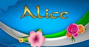Significado do Nome Alice