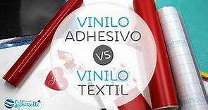 Vinilo adhesivo vs. Vinilo textil