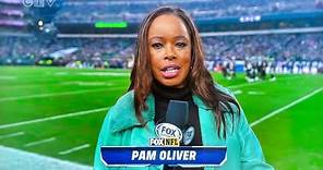 NFL Fans Worried About Pam Oliver After Slurring And Struggling To Get Her Words Out in Eagles vs