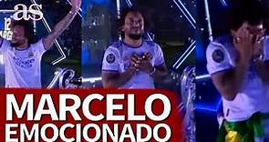MARCELO se EMOCIONÓ al SALTAR al BERNABÉU: su último momento como jugador del REAL MADRID | AS