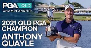 2021 Queensland PGA Champion Anthony Quayle