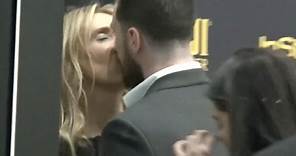 Aaron Taylor-Johnson And Wife Sam Share A Kiss At Catch