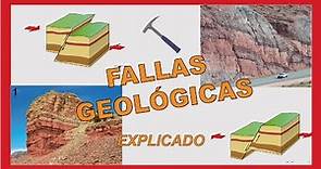 🌍 FALLAS GEOLOGICAS 💥 Tipos de Fallas (EXPLICADO)