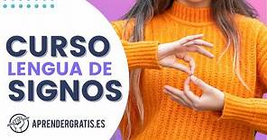 Curso LENGUA de SEÑAS | Lengua de signos española (LSE) | Tema 1