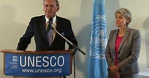 Jan Eliasson at UNESCO