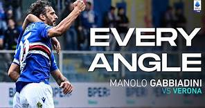 Gabbiadini’s superb strike | Every Angle | Sampdoria-Verona | Serie A 2022/23