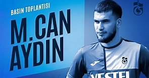 Futbolcumuz Mehmet Can Aydın'ın basın toplantısı