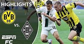 Borussia Dortmund vs. Borussia M'gladbach | Bundesliga highlights | ESPN FC