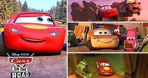 Best of Lightning McQueen's Funniest Moments | Cars on the Road | Pixar Cars