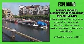 Exploring Hertford, Hertfordshire, England - 11 June, 2023