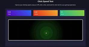 10 Second Click Test Performance