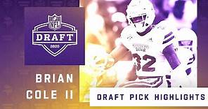 Brian Cole II College Highlights | Minnesota Vikings 2020 NFL Draft Pick