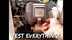 Microwave Oven Troubleshooting in MINUTES ~ STEP BY STEP