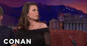 Hayley Atwell Compares Talk Show Appearances To Blind Dates | CONAN on TBS