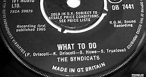 The Syndicats - What To Do