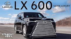 RIP Maybach GLS?! 2022 Lexus LX600 Ultra Luxury Review