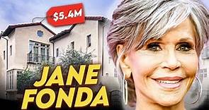 Jane Fonda | House Tour | Massive $5.45 Million Los Angeles Mansion & More