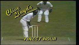 Highlights from the 1975 Cricket World Cup!