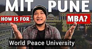 MIT-WPU Pune Review for MBA| Best MBA College in Pune 2024|