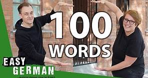100 Words You Should Know When Coming to Germany | Super Easy German 203