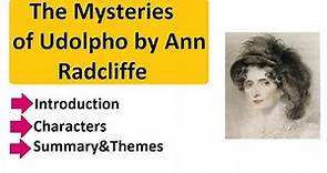 The Mysteries of Udolpho by Ann Radcliffe Summary