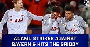 RB Salzburg's Chikwubuike Adamu Hits The Griddy After Beautiful Goal Against Bayern Munich