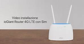 Guida all'installazione del router ioGiant 4G LTE