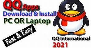 How to download and install QQ on pc || QQ PC App || QQ Download