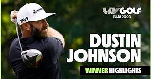 Dustin Johnson WINNER Highlights | LIV Golf Tulsa