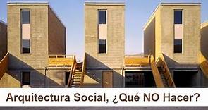 Arquitectura para Pobres, Una mirada a Quinta Monroy #QuintaMonroy #arquitectura