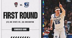 Creighton vs. NC State - First Round NCAA tournament extended highlights