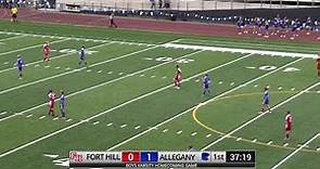 Fort Hill vs. Allegany Varsity Boys Soccer | Homecoming Game